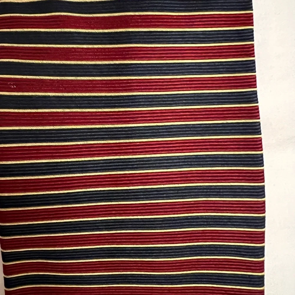 Brooks Brothers Blue & Red Stripe Silk Tie